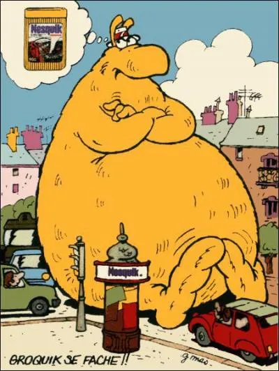 Il faisait la publicité de Nesquik dans les années 70/80, quel est son nom ?