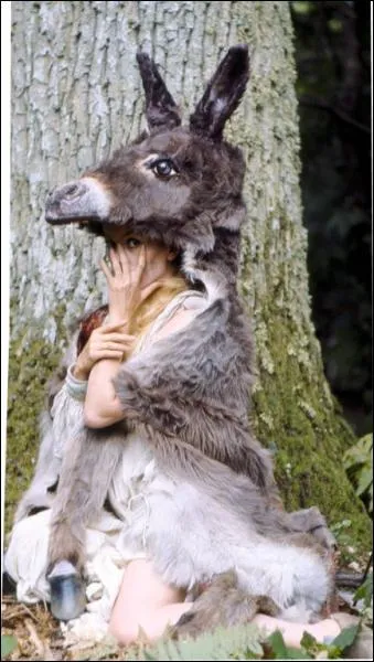 Catherine Deneuve avait rev�tu la peau de cet animal pour �chapper � son p�re qui voulait l'�pouser. C'est :