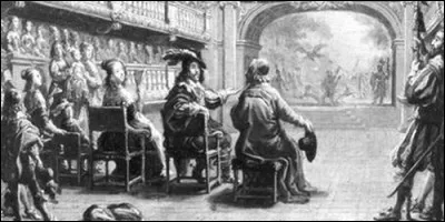 Quand fut représentée la première pièce de théâtre ?