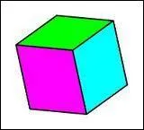 Ce cube est en perspective.
