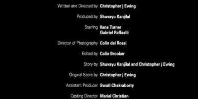 Comment s'appelle la liste des personnes ayant collaboré à la représenattion d'un film ?