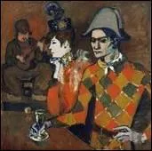 Quel peintre qui a dvoil la premire toile cubiste, 'Les demoiselles d'Avignon' au Bateau Lavoir en 1907 a reprsent le cabaret 'Au lapin agile' ?