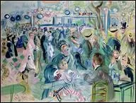 Quel peintre est l'auteur de la toile 'Le Moulin de la Galette' ?