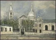 Quel peintre né à Montmartre en 1883 a représenté l'église St Pierre ?
