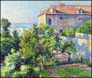 Quel peintre a reprsent la maison de Suzanne Valadon ?