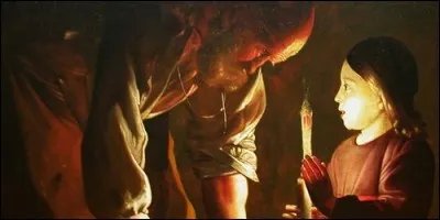 Je suis une technique de peinture où les forts contrastes de lumières sur un décor d'ombre donnent une impression de relief. Le Caravage, Georges de le Tour et Rembrandt m'ont utilisée. Que suis-je ?