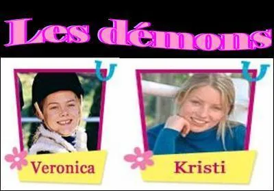 Qui sont ces deux filles ?