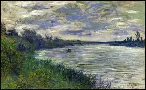 Quel grand matre des couleurs a peint ce tableau ' La Seine prs de Vtheuil, un soir d'orage ' ?