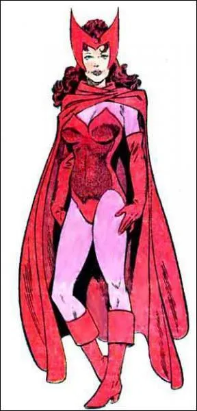 De quel X-Men, la sorcire Rouge ( Scarlet Witch) est-elle la fille ?