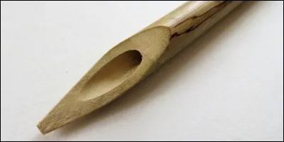 Avec quelle sorte de stylet les Egyptiens peignaient-ils sur les papyrus ?