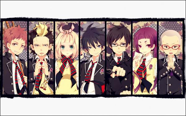 Les personnages de blue exorcist
