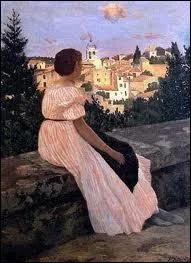 De quel peintre dcd a 29 ans, est ce tableau intitul ' Robe rose ' ?