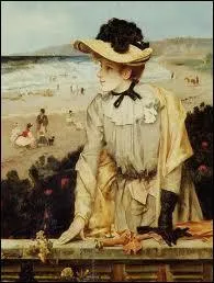 Quel peintre belge est l'auteur de ce tableau ' Jeune femme  la plage ' ?