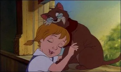 Je suis le chat qui habite l'orphelinat duquel la petite Penny s'est enfuie.