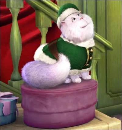 Je suis le gros chat de Eden dans 'Barbie et la Magie de Nol'.