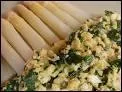 Comment sert-on les asperges  la flamande ?
