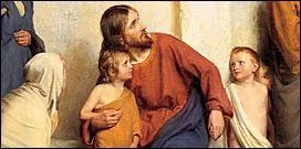 'Je vous le dis en vrit, si vous ne vous convertissez et si vous ne ... ... . . , vous n'entrerez pas dans le royaume des cieux'.