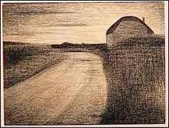 Qui a peint 'Sur la route' ?