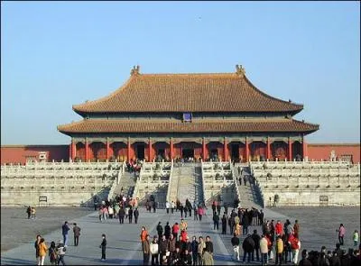 Quel est ce palais qu'on peut voir  Pkin ?