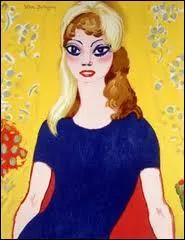 Brigitte Bardot a inspir de nombreux peintres. Qui est l'auteur de celui-ci ?