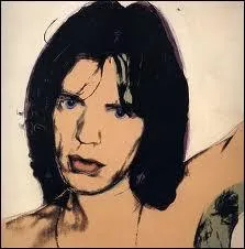 Quel artiste du Pop Art et l'auteur de ce portrait du chanteur des Rolling Stones : Mick Jagger ?