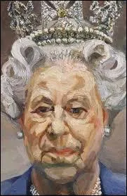 Quel est l'auteur de ce portrait de la Reine Elizabeth II d'Angleterre