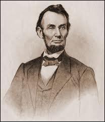 Il proclama l'abolition de l'esclavage aux Etats-Unis en 1863 :