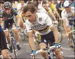 Un champion français revêt le maillot irisé à Agrigente en 1994...