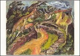 Qui a peint 'Mas  Ceret, la route montante' ?