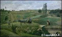 Qui a peint 'Route d'Ennery prs de Pontoise' ?