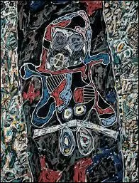 Qui a peint 'Automobile  la route noire' ?