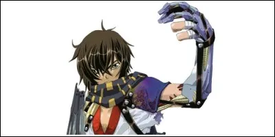 Dans "Code Geass", c'est un enfant d'une grande famille royale déchue, élevé et formé dans l'enseignement des arts ninjas. Qui est-ce ?