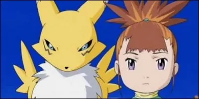 Comment s'appelle le digimon partenaire de Rika Nonaka dans l'anime du même nom ?