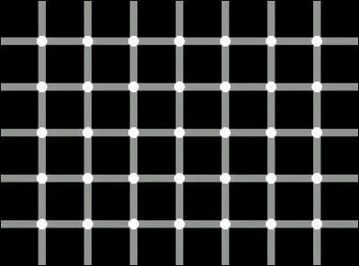 A la 'rencontre' des lignes il y a des points, mais de quelle couleur sont-ils ?