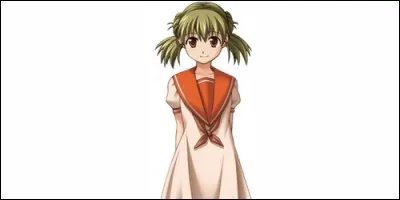 Dans "Higurashi no naku koro ni", elle apparaît dans l'arc 'Onisarashi-hen'. C'est une jeune fille enjouée qui vient de déménager hors du village maudit. Qui est-ce ?