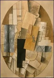 Qui est l'auteur de ce tableau 'Nature morte avec violon ' ?