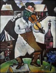 Qui a peint ce ' Violoniste vert ' ?