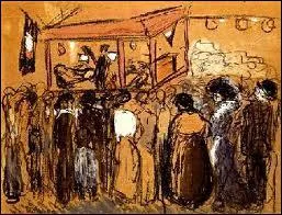 A quel peintre doit-on ce tableau ' Le kiosque  musique ' ?