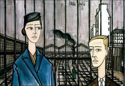 Qui a peint ce tableau ' Ma mre et moi enfant et la gare St Lazare ' ?