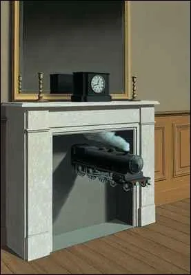 Quel peintre a ralis 'Time transfixed, la dure poignarde ' ?