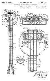 La premire guitare lectrique daterait de :