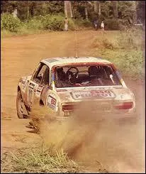 Quel pilote conduisait cette voiture au rallye du Bandama 1978 ?