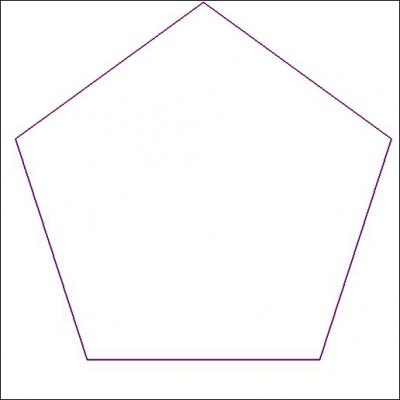 Comment s'appelle un polygone  5 cts ?
