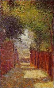 Qui a peint ' Rue St Vincent '