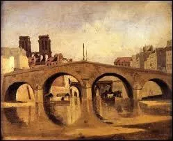 Qui est le crateur de cette toile ' Le vieux pont St Michel ' ?