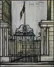 Qui a peint cette toile ' Ministre de l'intrieur, Place Beauveau ' ?