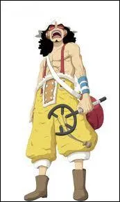 Avec qui Usopp s'entrane-t-il pendant les deux ans ?
