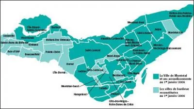 Quelle proportion de l'le de Montral occupe la ville du mme nom ?