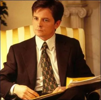 Dans quel film est-il le conseiller de Michael Douglas, homme politique influent ?