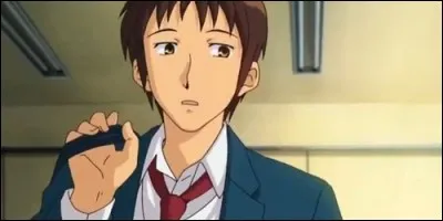 Dans quel anime peut-on voir Kyon, cynique et sarcastique, qui est aussi la seule voix de la raison, sachant qu'il est le seul humain normal dans la Brigade SOS ?